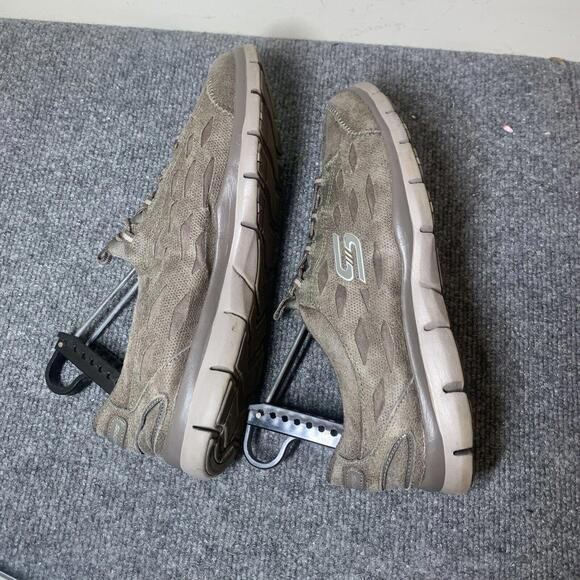 Skechers Memory Foam Women’s Shoes Sn 22774 For Size 10 Gray - Picture 5 of 8